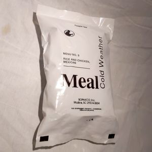 RARE 😯 Cold Weather MRE Rice & Chicken